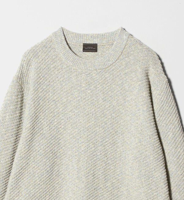 UNITED ARROWS green label relaxing「ミックスカラー クルーネック ニット」|ニット・セーター|