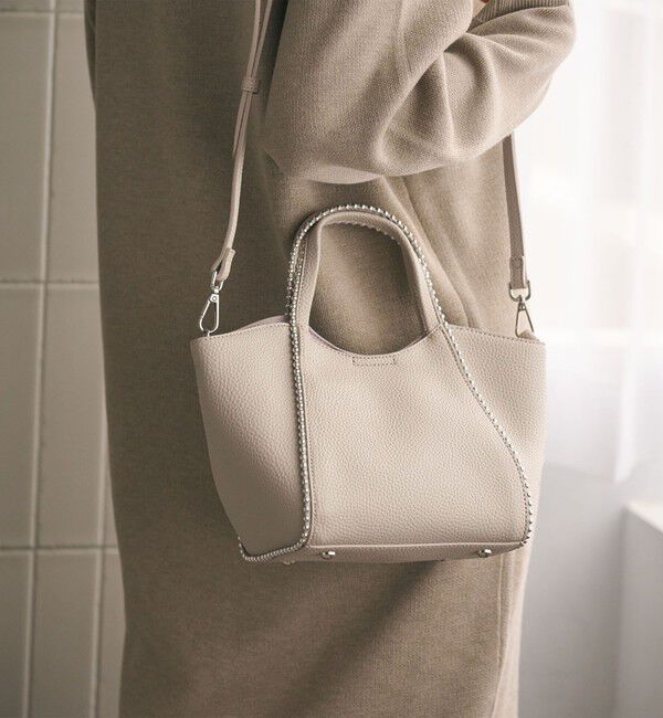 BEAUTY&YOUTH UNITED ARROWS「ボールチェーン ミニトートバッグ -2WAY-」|トートバッグ|