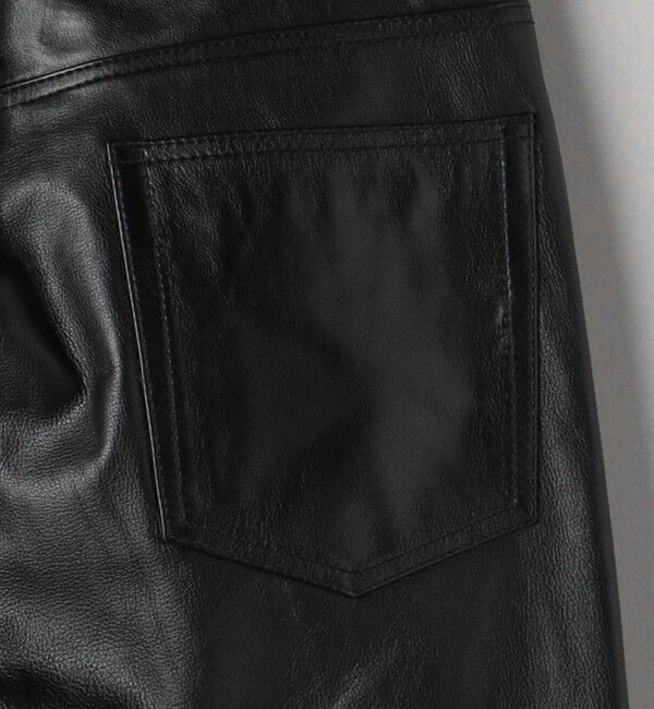 BEAUTY&YOUTH UNITED ARROWS「カウレザー 5ポケット パンツ NO.5」|チノ|