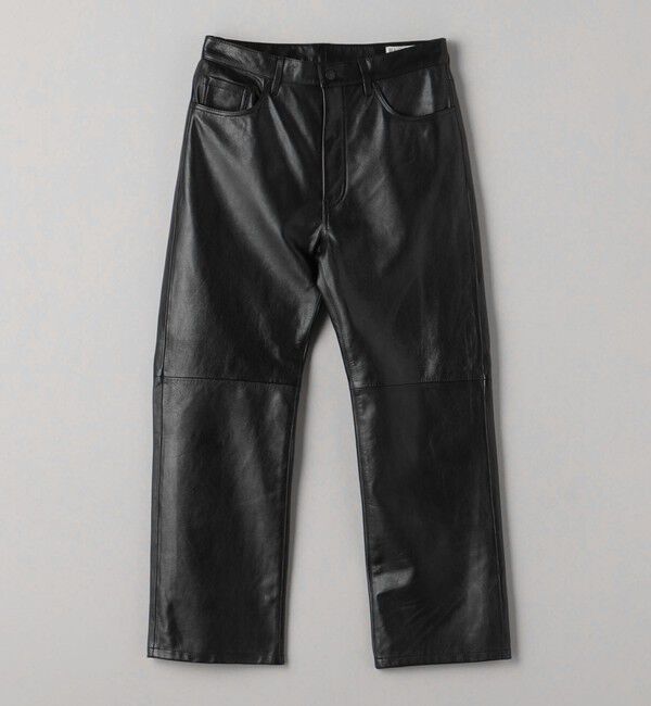 BEAUTY&YOUTH UNITED ARROWS「カウレザー 5ポケット パンツ NO.5」|チノ|