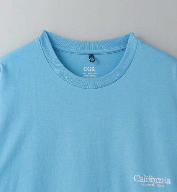 California General Store「＜CGS.＞オーガニック コットン ロングスリーブ ロゴ Tシャツ」|Tシャツ・カットソー|