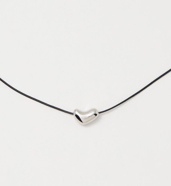 BEAUTY&YOUTH UNITED ARROWS「ユニークハート コードスライダーネックレス」|ネックレス|