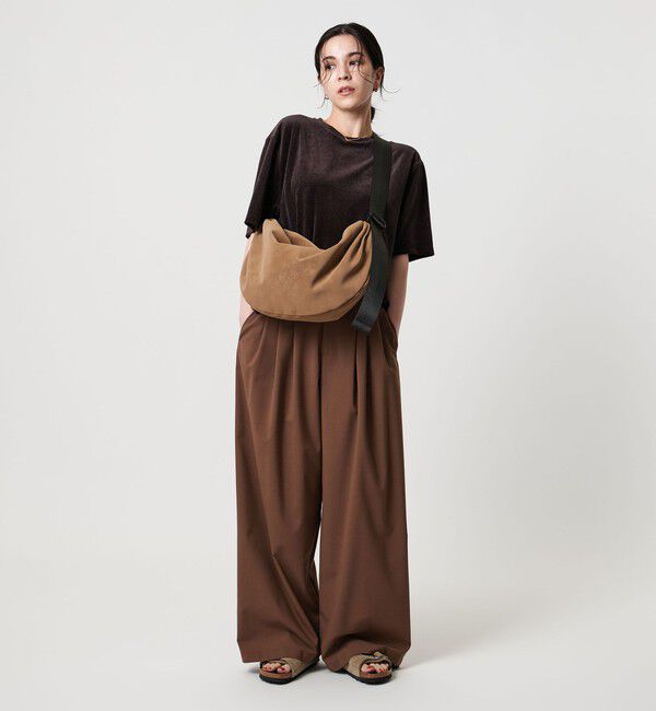 BEAUTY&YOUTH UNITED ARROWS「ギャザー ラウンド ショルダーバッグ」|ショルダー・メッセンジャー|