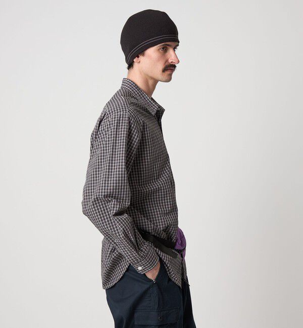 STEVEN ALAN「＜Steven Alan＞ スモーキー チェック リバースシーム シャツ LOOSE」|シャツ・ブラウス|