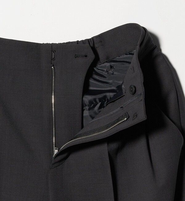 BEAUTY&YOUTH UNITED ARROWS「ポリエステルブレンド ２タック タブワイドパンツ」|その他|