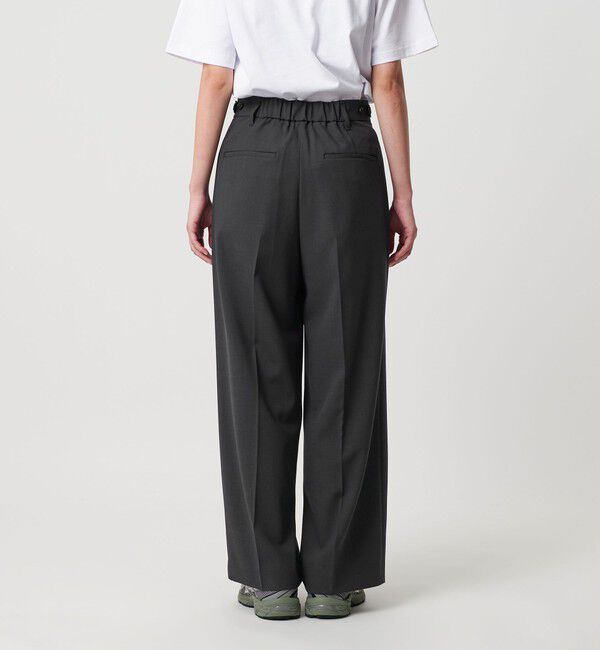 BEAUTY&YOUTH UNITED ARROWS「ポリエステルブレンド ２タック タブワイドパンツ」|その他|