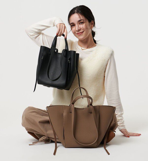 BEAUTY&YOUTH UNITED ARROWS「ジップポケット 2ハンドル トートバッグ -2WAY-」|トートバッグ|