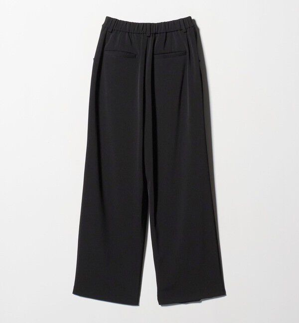 BEAUTY&YOUTH UNITED ARROWS「ポリエステルブレンド ツイルバックゴムパンツ」|スラックス|