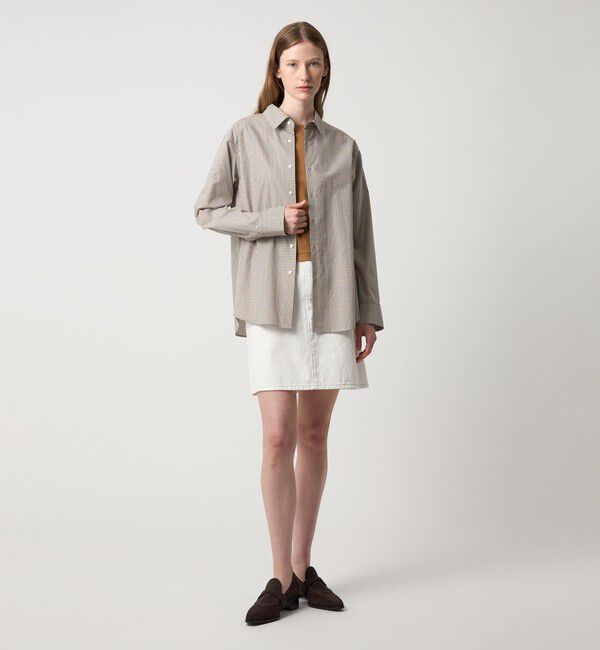 STEVEN ALAN「＜Steven Alan＞コットン チェック シャツ」|シャツ・ブラウス|