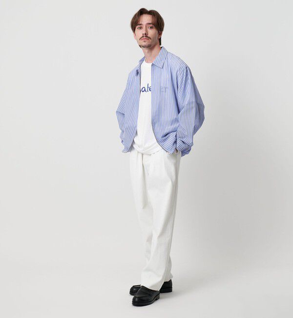 BEAUTY&YOUTH UNITED ARROWS「ボイル シアー ジップ シャツ」|シャツ・ブラウス|