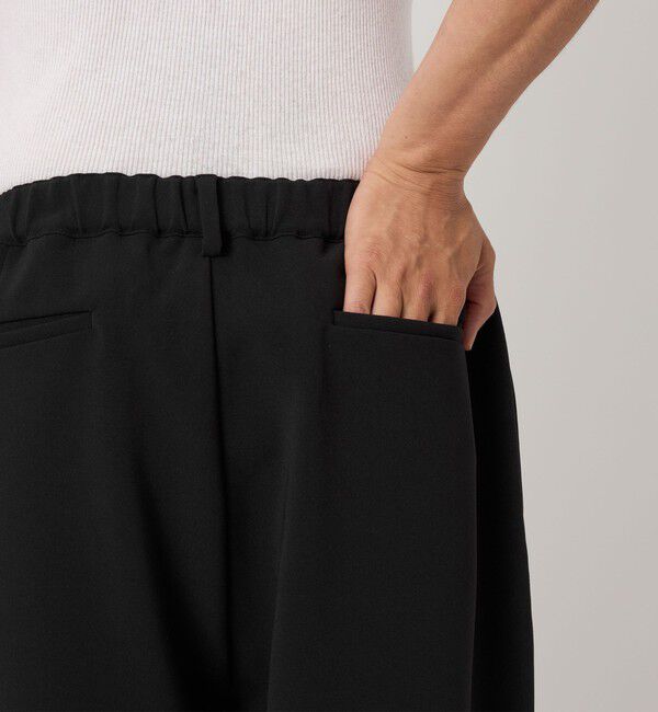 BEAUTY&YOUTH UNITED ARROWS「DUAL PACK 2.0 1プリーツ テーパード イージーパンツ -セットアップ対応 ウォッシャブル マルチ機能-」|チノ|