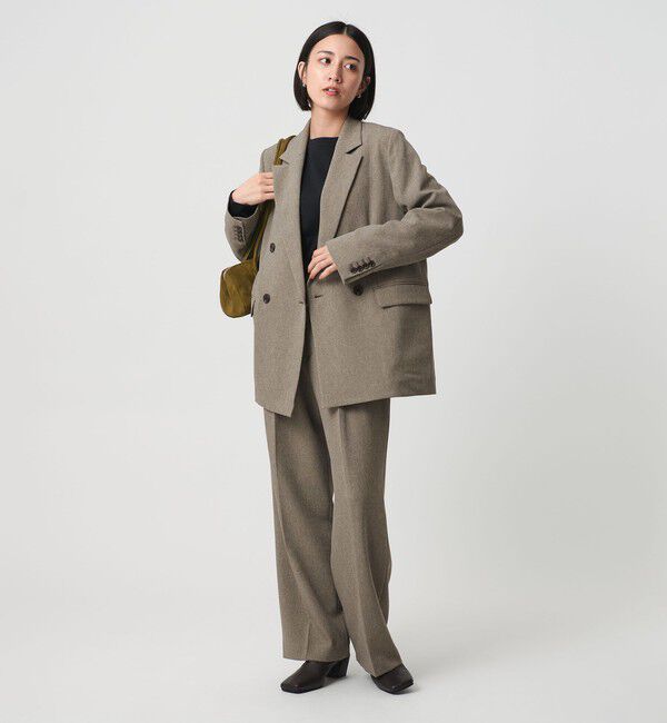 BEAUTY&YOUTH UNITED ARROWS「ポリエステルブレンド ダブルジャケット」|テーラードジャケット|