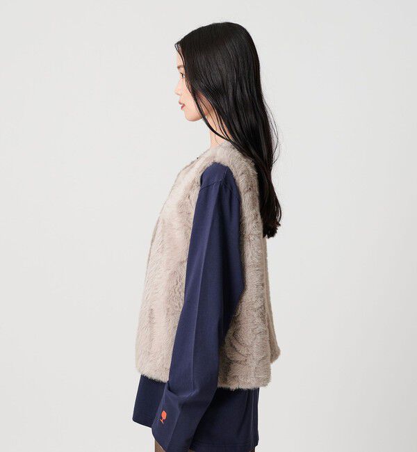 BEAUTY&YOUTH UNITED ARROWS「フェイクファー ベスト」|ベスト・ジレ|