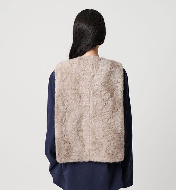 BEAUTY&YOUTH UNITED ARROWS「フェイクファー ベスト」|ベスト・ジレ|