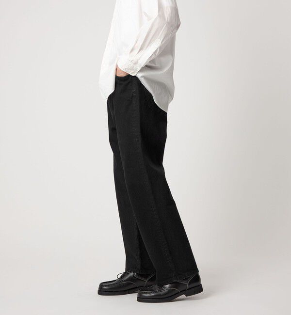 STEVEN ALAN「＜Steven Alan＞ 13.5oz デニム 5ポケット バギー テーパード パンツ」|デニム|