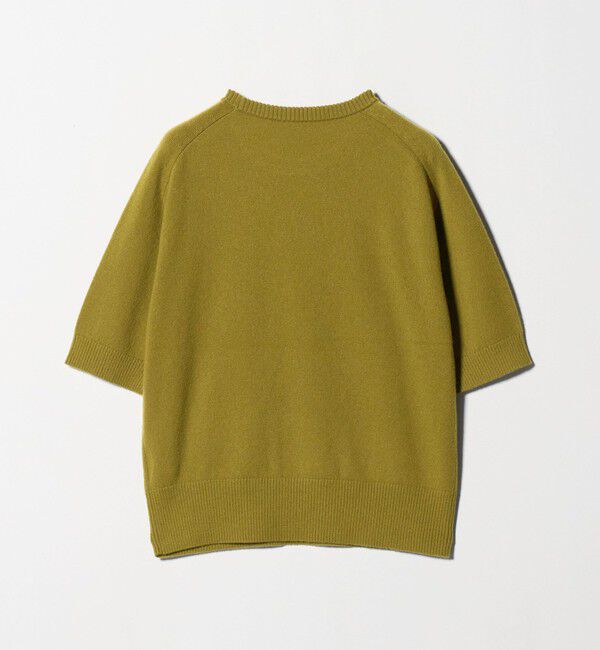 BEAUTY&YOUTH UNITED ARROWS「カシミヤ クルーネック ショートスリーブニット」|ニット・セーター|