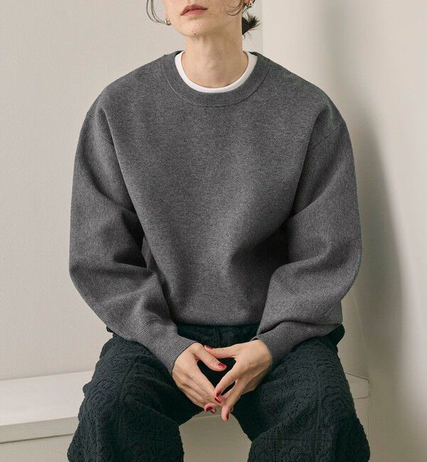BEAUTY&YOUTH UNITED ARROWS「ポリエステルブレンド ミラノリブ プルオーバー」|ニット・セーター|