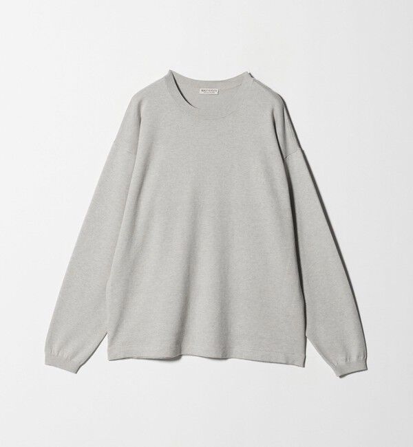 BEAUTY&YOUTH UNITED ARROWS「コットン カシミヤ ブレンド ロングスリーブ Tシャツ」|ニット・セーター|