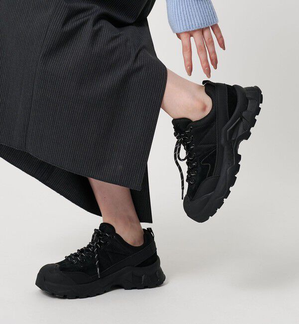 BEAUTY&YOUTH UNITED ARROWS「＜MOHI...＞レースアップ スニーカー」|スニーカー|BLACK