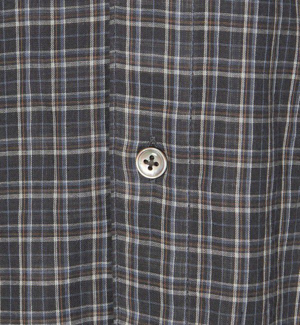 MONKEY TIME「ダブルガーゼ チェック シャツ」|シャツ・ブラウス|