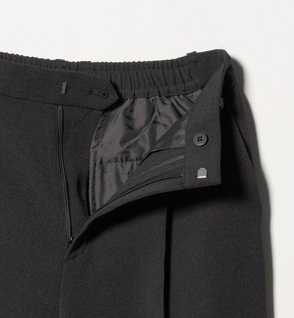 BEAUTY&YOUTH UNITED ARROWS「ポリエステルブレンド バックゴムストレートパンツ」|スラックス|