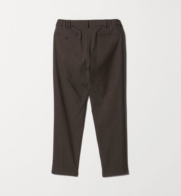 BEAUTY&YOUTH UNITED ARROWS「リサイクル ポリエステル 1プリーツ テーパード パンツ NO.3 セットアップ対応 ウォッシャブル」|チノ|