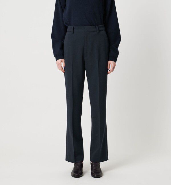 STEVEN ALAN「＜Steven Alan＞ダブルクロス フレアパンツ」|スラックス|