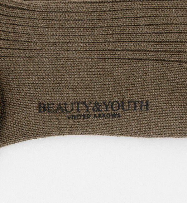 BEAUTY&YOUTH UNITED ARROWS「カラー リブ ソックス」|ソックス|