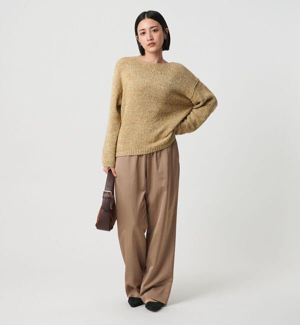 BEAUTY&YOUTH UNITED ARROWS「テープヤーン ニットプルオーバー」|ニット・セーター|