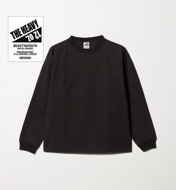 BEAUTY&YOUTH UNITED ARROWS「12oz ヘビーウェイト クルーネック カットソー」|Tシャツ・カットソー|DK.GRAY
