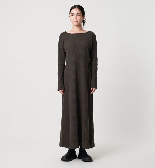 BEAUTY&YOUTH UNITED ARROWS「コットンリブ ワンピース 2WAY」|ワンピース|