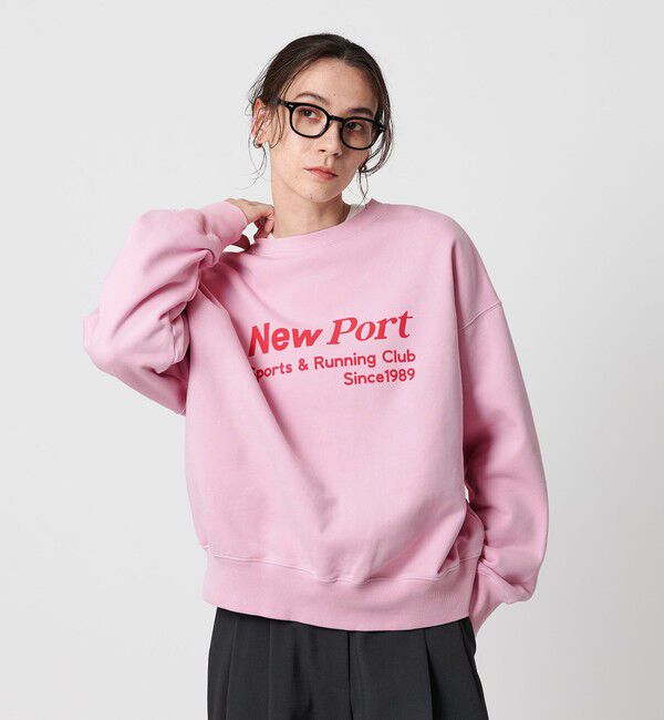 BEAUTY&YOUTH UNITED ARROWS「コットン裏毛 ロゴスウェット プルオーバー」|スウェット・ジャージ|