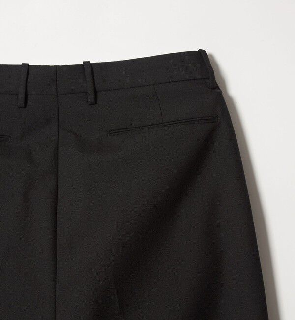 STEVEN ALAN「＜Steven Alan＞ ウール オックスフォード イン ツープリーツ ドレス トラウザーズ」|スラックス|