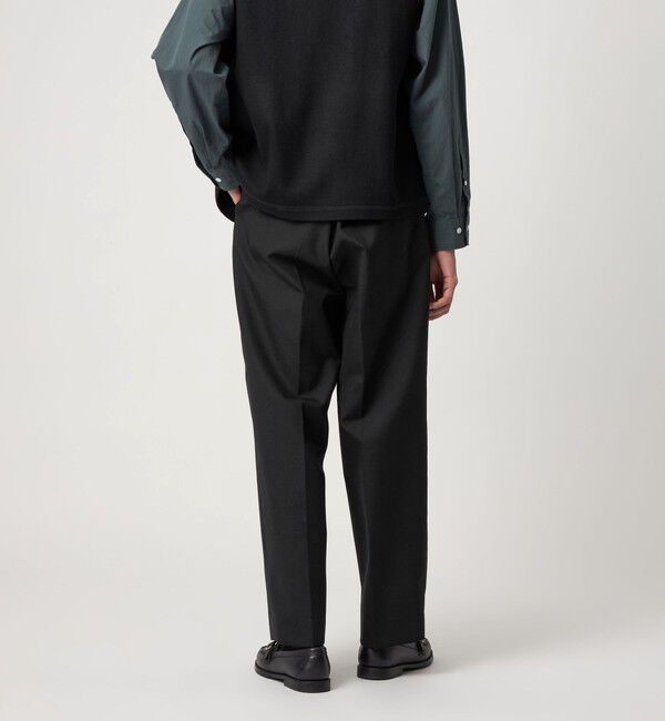 STEVEN ALAN「＜Steven Alan＞ ウール オックスフォード イン ツープリーツ ドレス トラウザーズ」|スラックス|