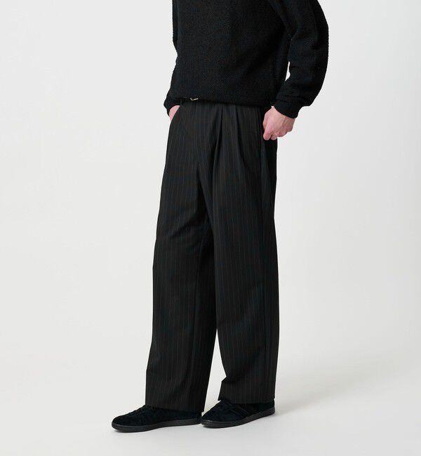 BEAUTY&YOUTH UNITED ARROWS「ピンストライプ トロ 2P パンツ」|チノ|