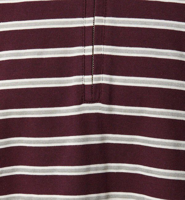 BEAUTY&YOUTH UNITED ARROWS「【WEB限定】マルチボーダー ハーフジッププルオーバー」|Tシャツ・カットソー|