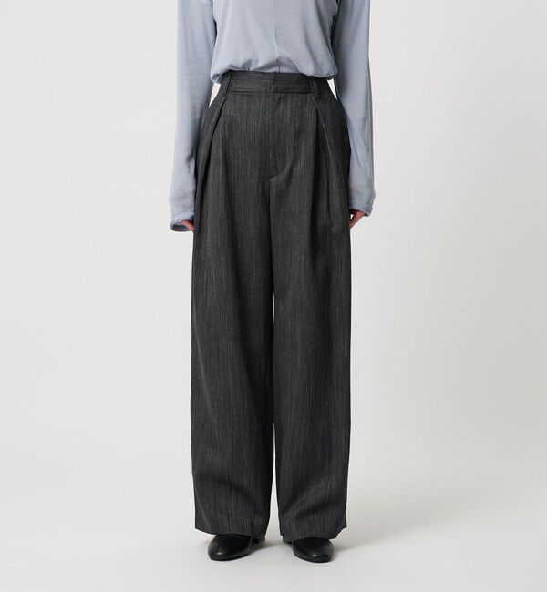 BEAUTY&YOUTH UNITED ARROWS「ツイードライク バックゴムワイドパンツ ウォッシャブル」|その他|