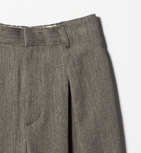 BEAUTY&YOUTH UNITED ARROWS「ツイードライク バックゴムワイドパンツ ウォッシャブル」|その他|