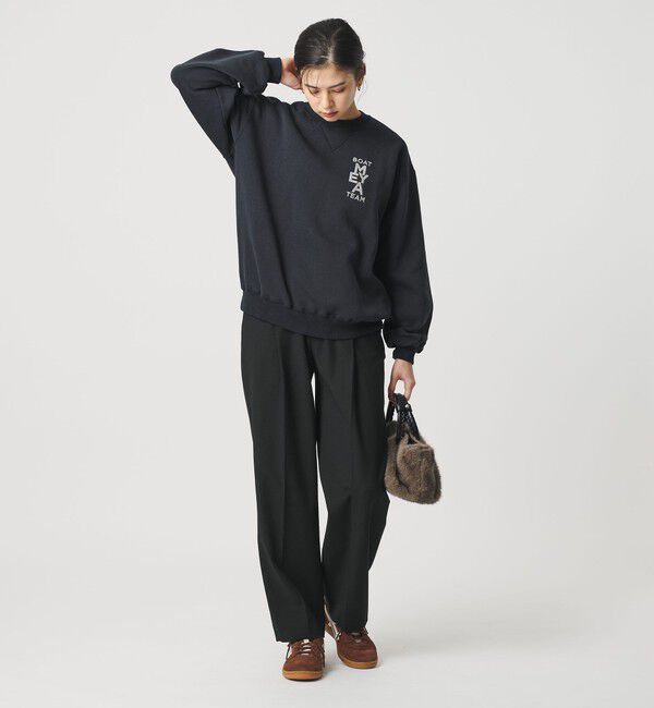 BEAUTY&YOUTH UNITED ARROWS「タックテーパードパンツ ウォッシャブル」|スラックス|