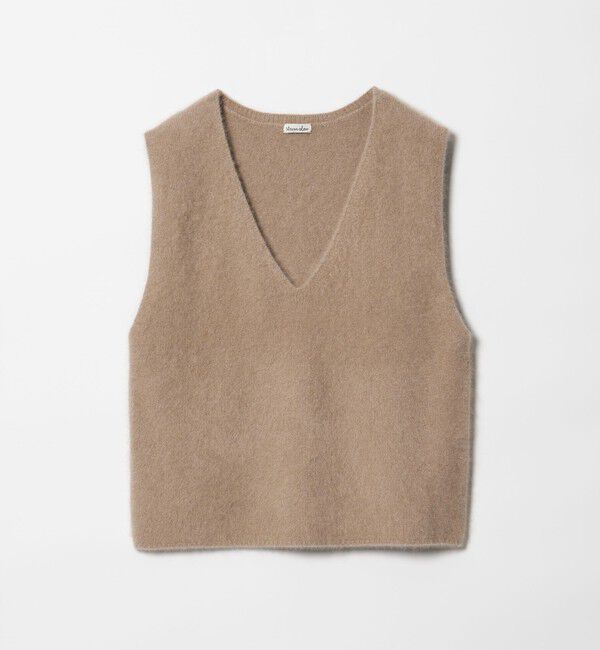 STEVEN ALAN「＜Steven Alan＞オーストラリアンウール ミックス ニットベスト」|ベスト・ジレ|