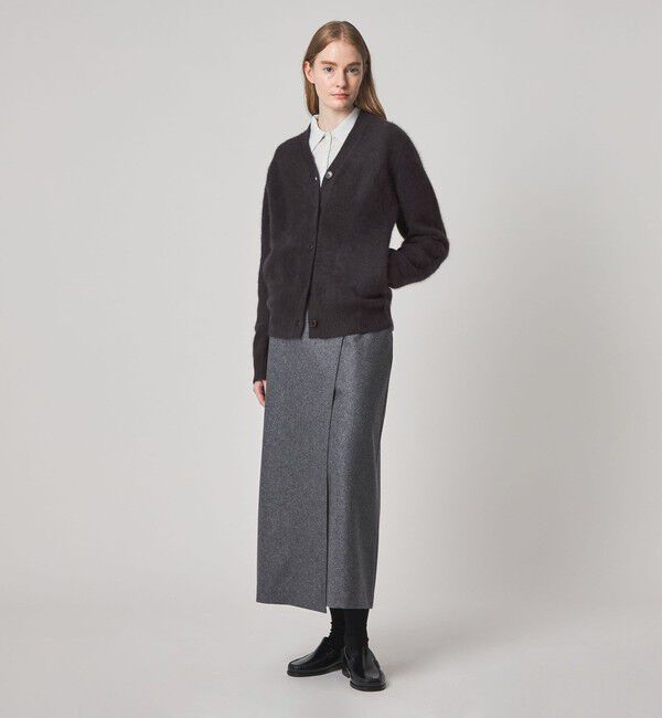 STEVEN ALAN「＜Steven Alan＞オーストラリアン ウール ミックス ニットカーディガン」|カーディガン|