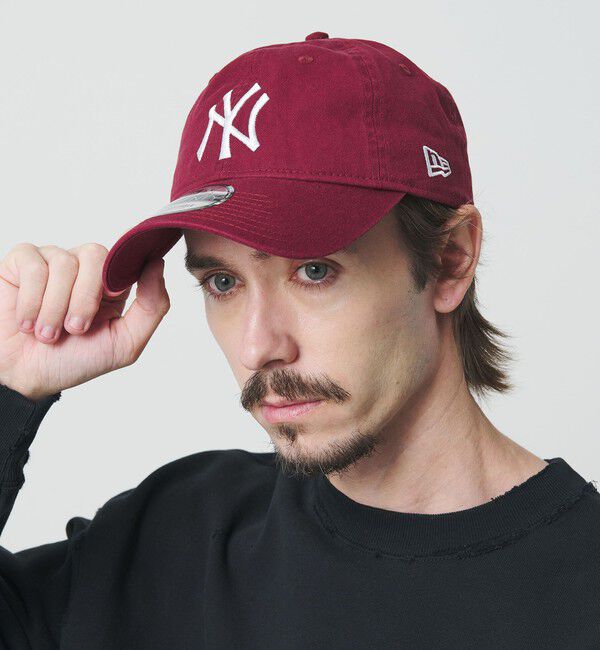 BEAUTY&YOUTH UNITED ARROWS「【別注】＜NEW ERA＞9TWENTY ウォッシュ加工 キャップ」|キャップ・キャスケット|