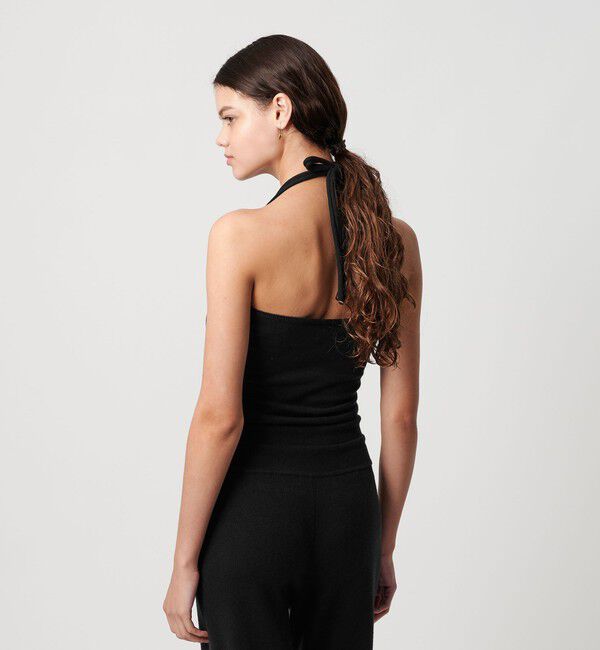 ATTISESSION「＜ATTISESSION＞ホルターネック ニット トップス」|キャミソール|