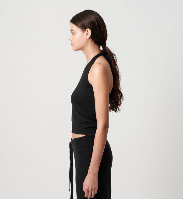 ATTISESSION「＜ATTISESSION＞ホルターネック ニット トップス」|キャミソール|