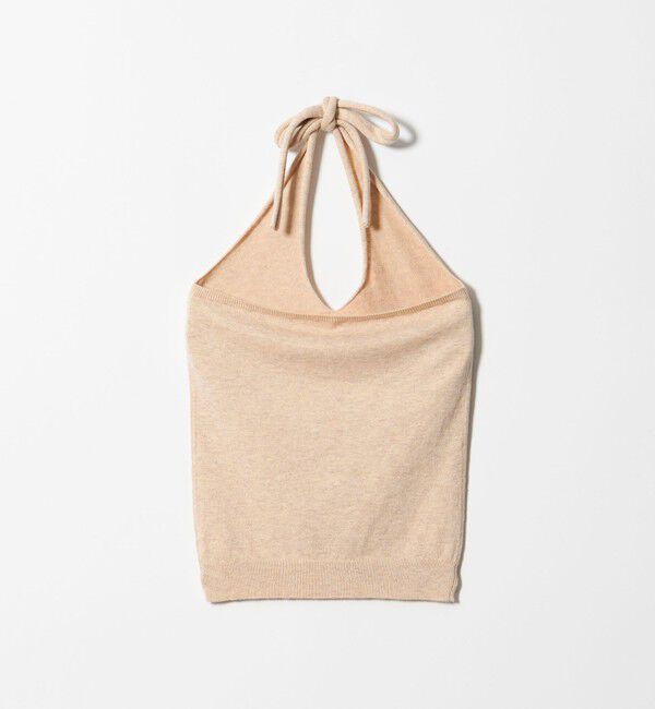 ATTISESSION「＜ATTISESSION＞ホルターネック ニット トップス」|キャミソール|