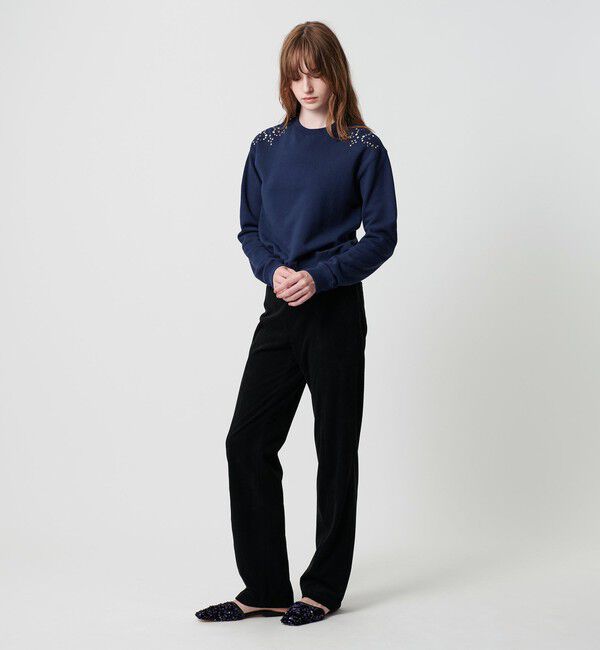 ATTISESSION「＜ATTISESSION＞スタッズライク スウェット」|スウェット・ジャージ|