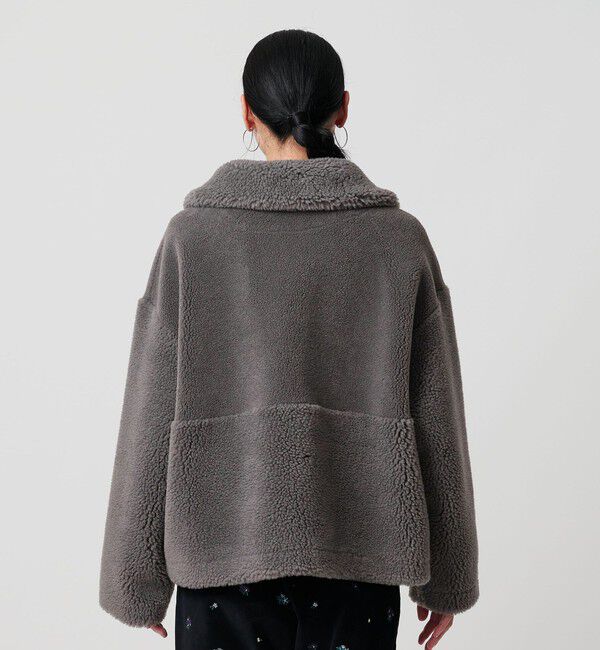BEAUTY&YOUTH UNITED ARROWS「【WEB限定】ボア&times;フェイクムートン ループボタンジャケット 2WAY」|その他|