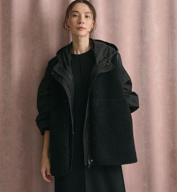 BEAUTY&YOUTH UNITED ARROWS「【WEB限定】ボア&times;フェイクムートン リバーシブルベスト」|ダウンベスト・ベスト|