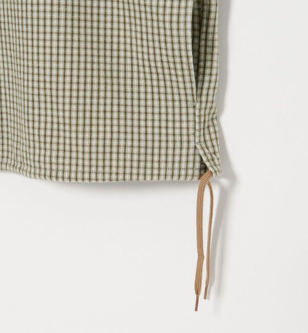 STEVEN ALAN「＜Steven Alan＞ チェック ジップ プルオーバー シャツ LOOSE」|シャツ・ブラウス|