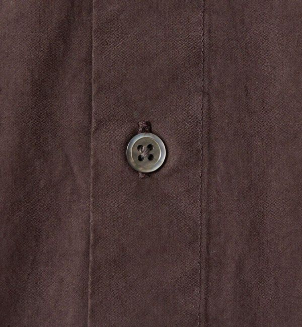 STEVEN ALAN「＜Steven Alan＞ ガーメントダイ ポプリン レギュラーカラー シャツ LOOSE」|シャツ・ブラウス|